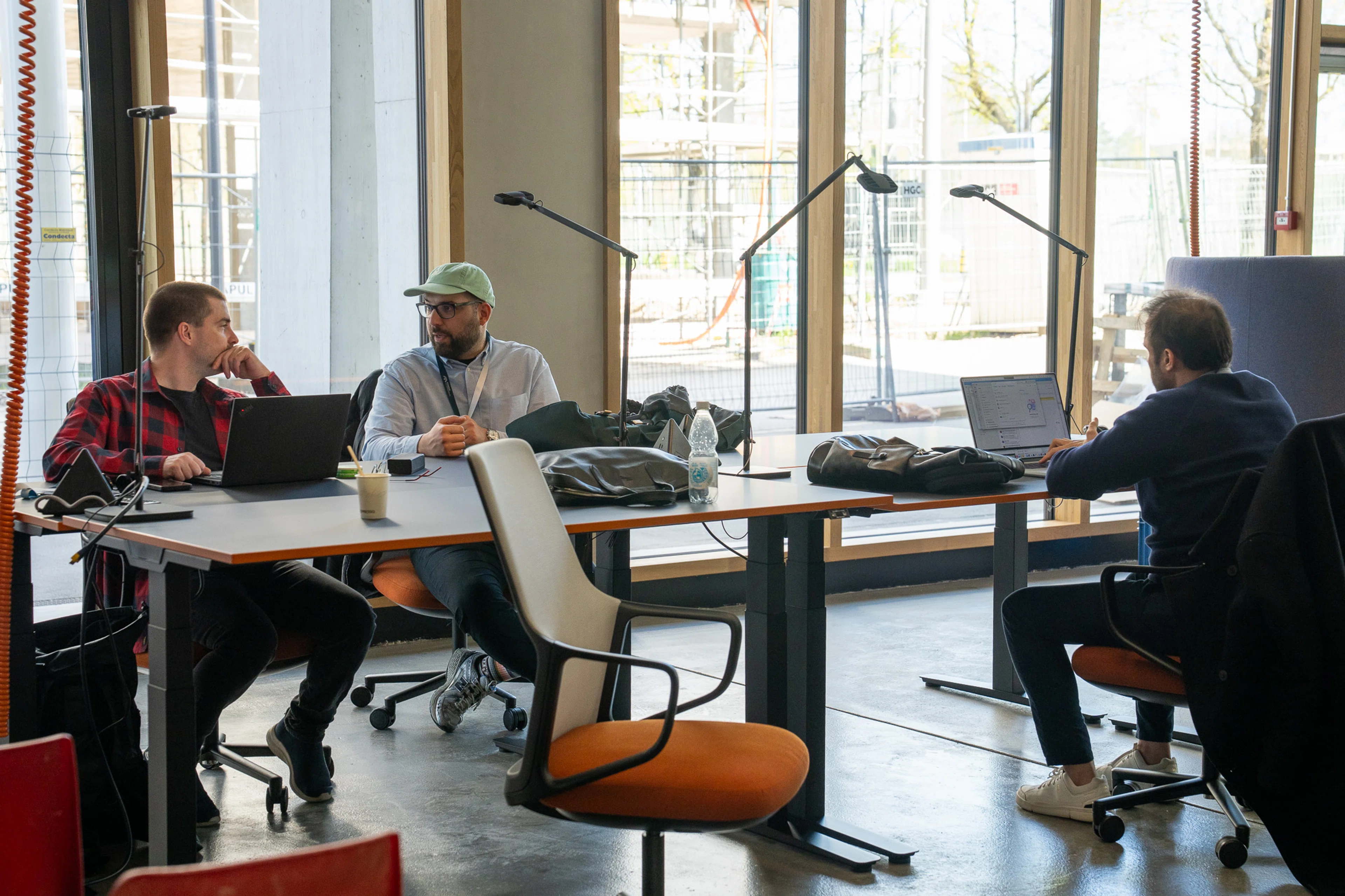 Inspirierender Raum im AI Innovation Center